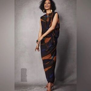 ZARA NWT DRAPED DRESS LIMITED EDITION